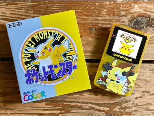 Custom Modded Ultimate Game Boy Color (Pokémon Characters)