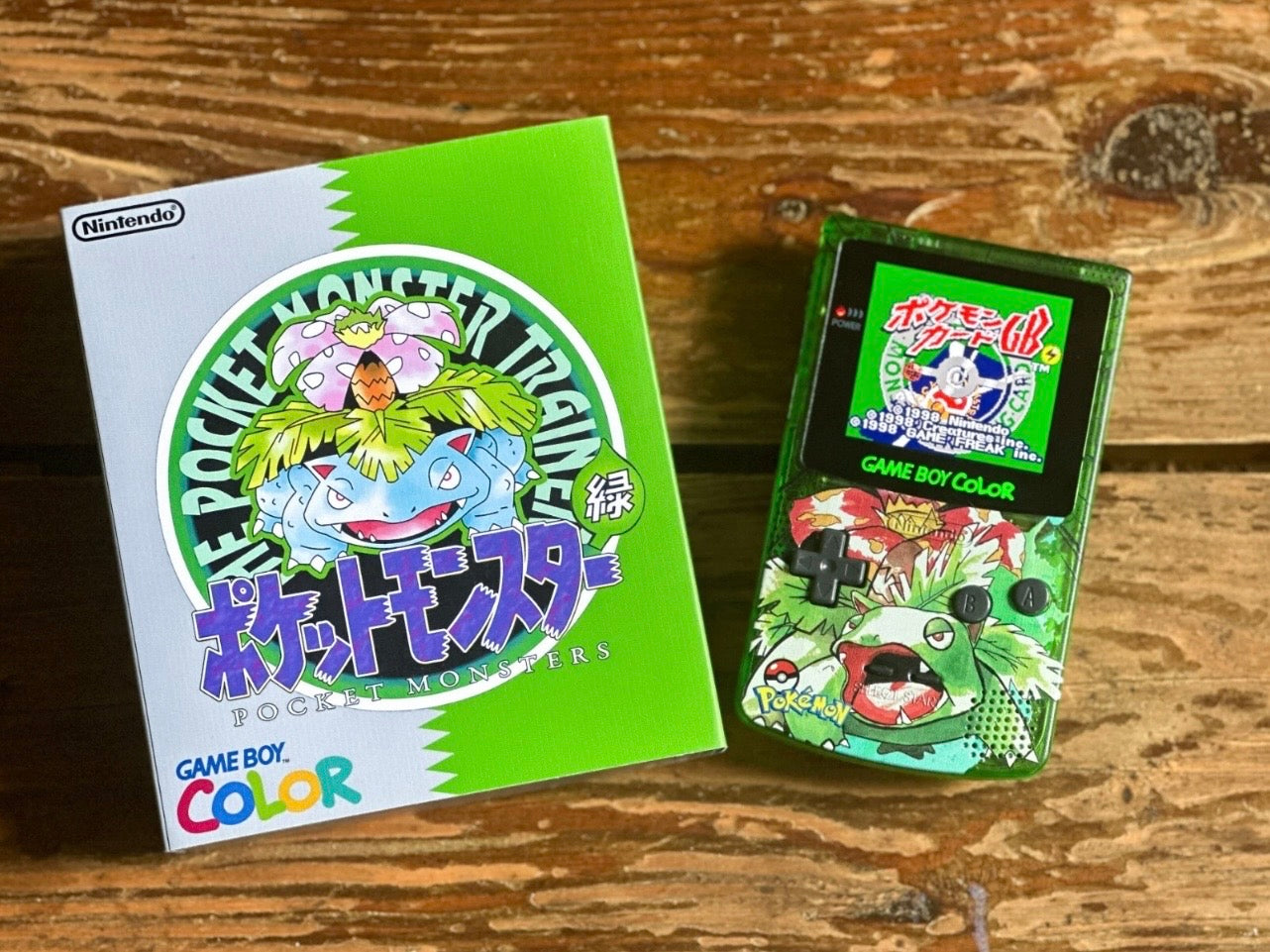 Custom Modded Ultimate Game Boy Color (Pokémon Characters)