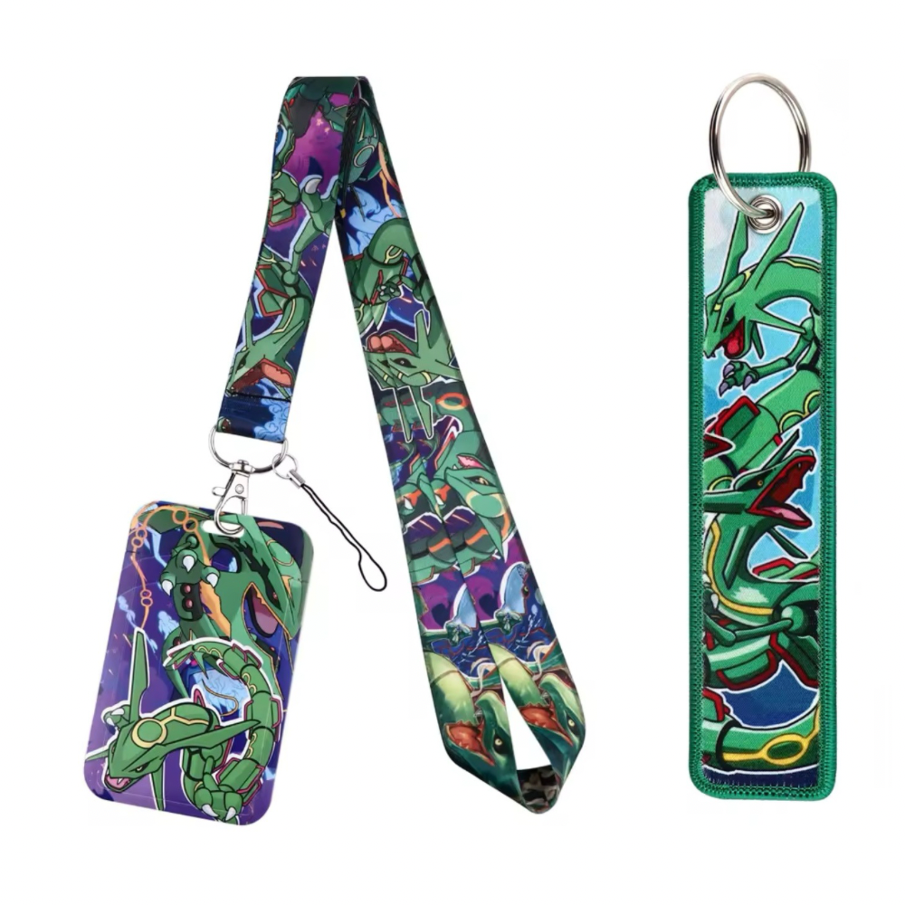 Pokémon ID Badge Lanyard & Keychain Set
