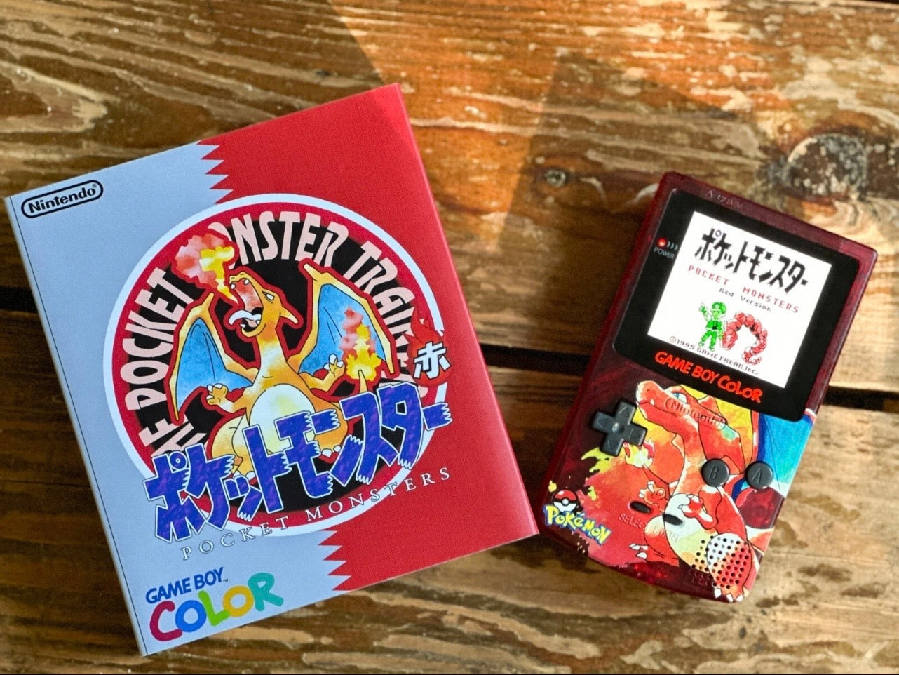 Custom Modded Ultimate Game Boy Color (Pokémon Characters)