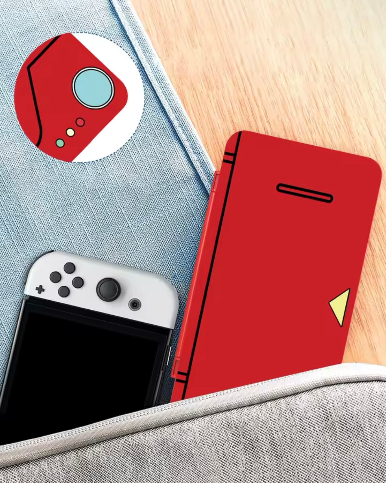 Pokédex Style Case For Nintendo Switch / Switch 2 Games