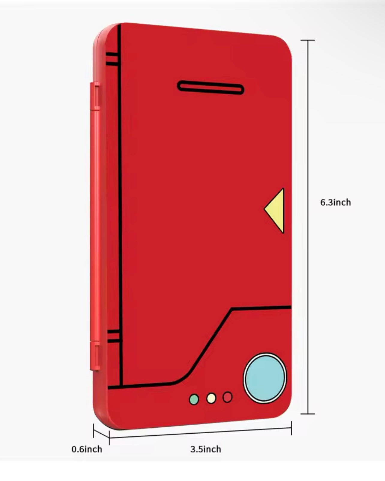 Pokédex Style Case For Nintendo Switch / Switch 2 Games