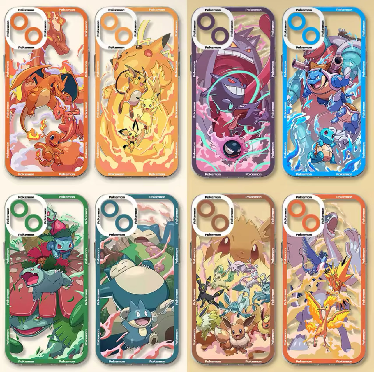 Pokémon Phone Case for iPhone 13 - 15