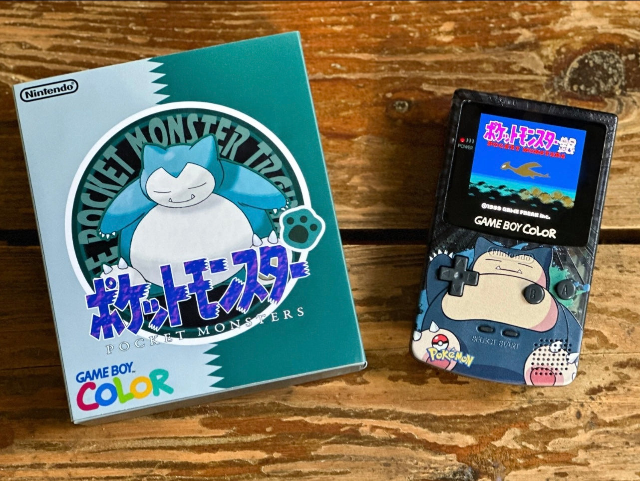 Custom Modded Ultimate Game Boy Color (Pokémon Characters)