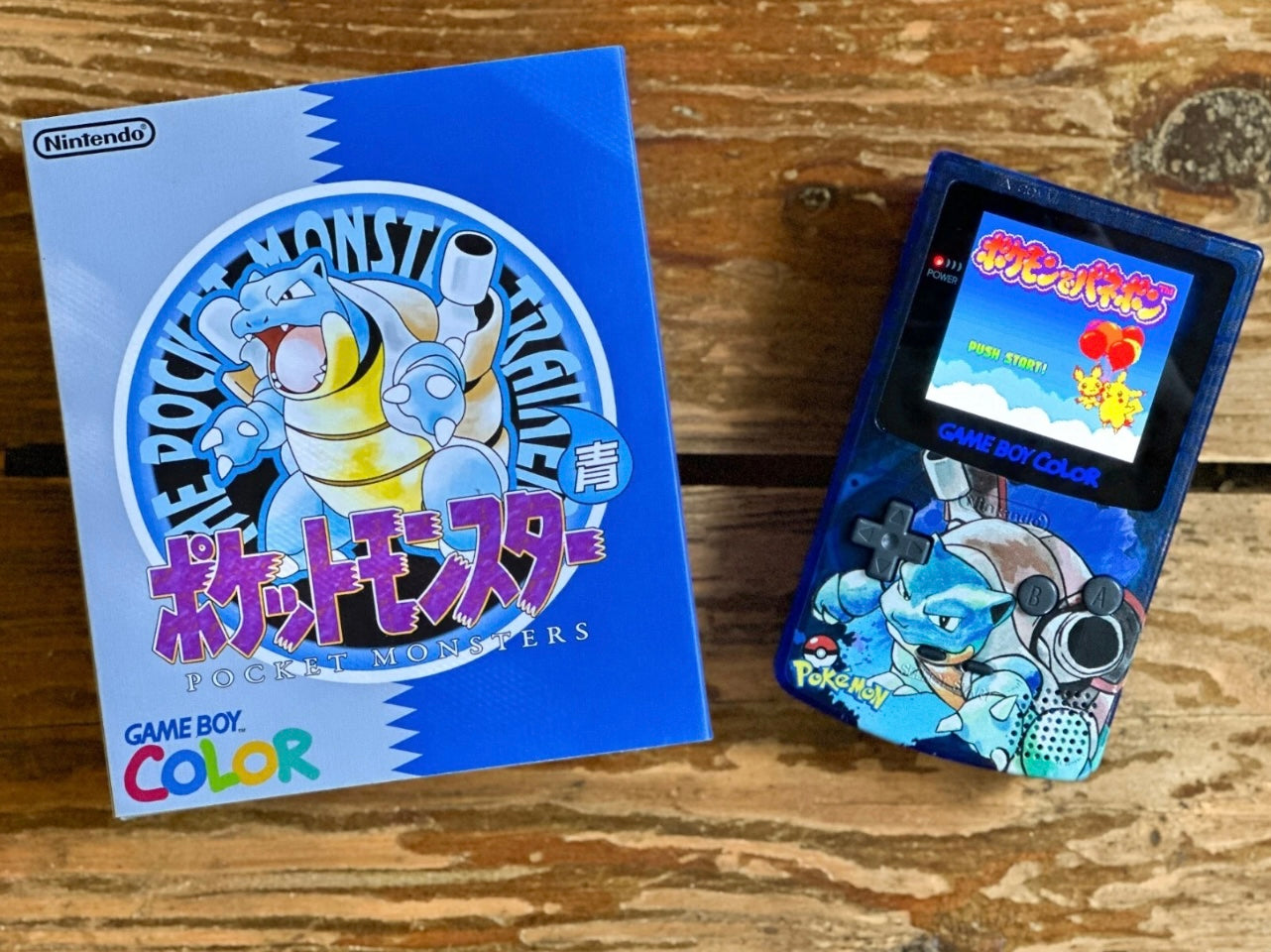 Custom Modded Ultimate Game Boy Color (Pokémon Characters)