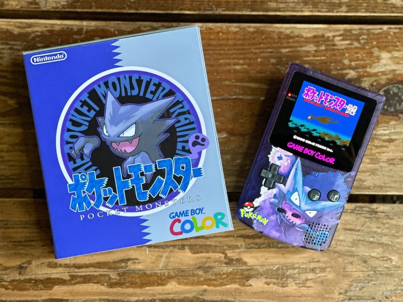 Custom Modded Ultimate Game Boy Color (Pokémon Characters)