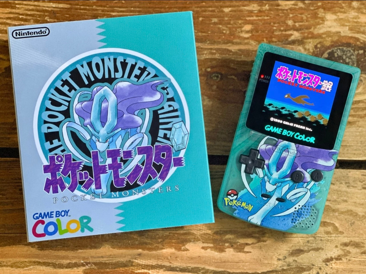Custom Modded Ultimate Game Boy Color (Pokémon Characters)