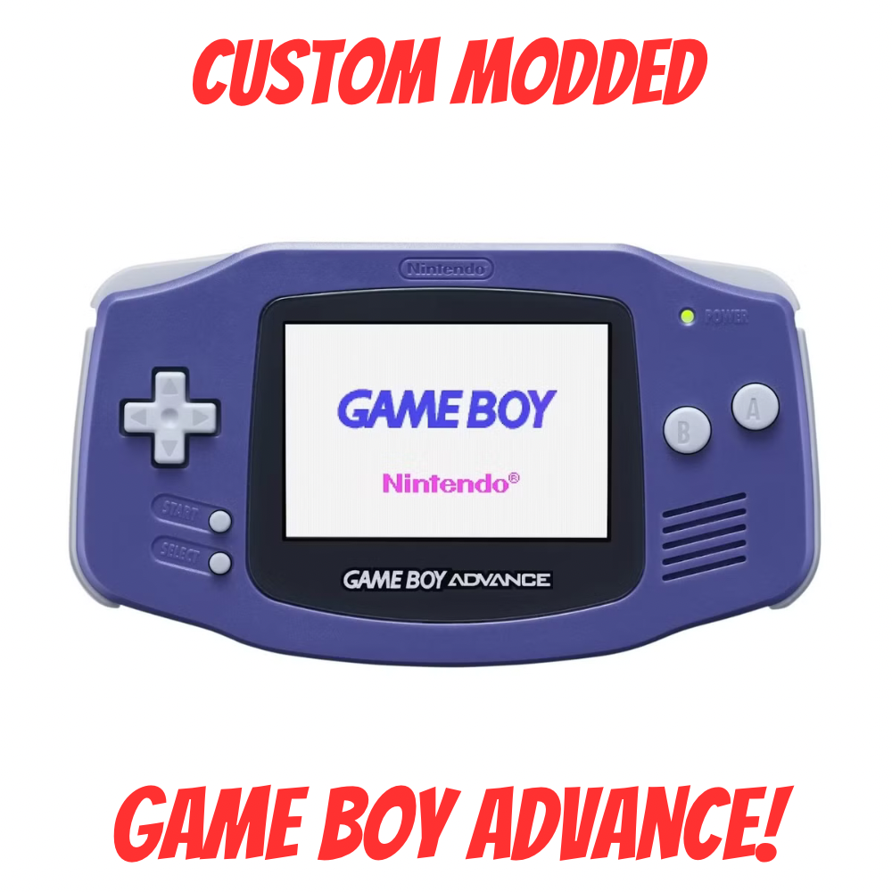 Custom Modded Game Boy Advance - V2 (Ultimate)
